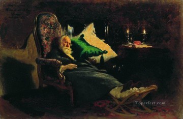  muerte - muerte de fedor chizhov 2 1877 Ilya Repin